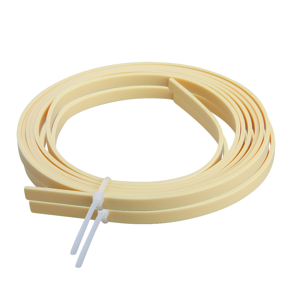 2pcs ABS Cream Guitar Binding Inlay 1650 x 5 x 1.5mm Guitar Parts