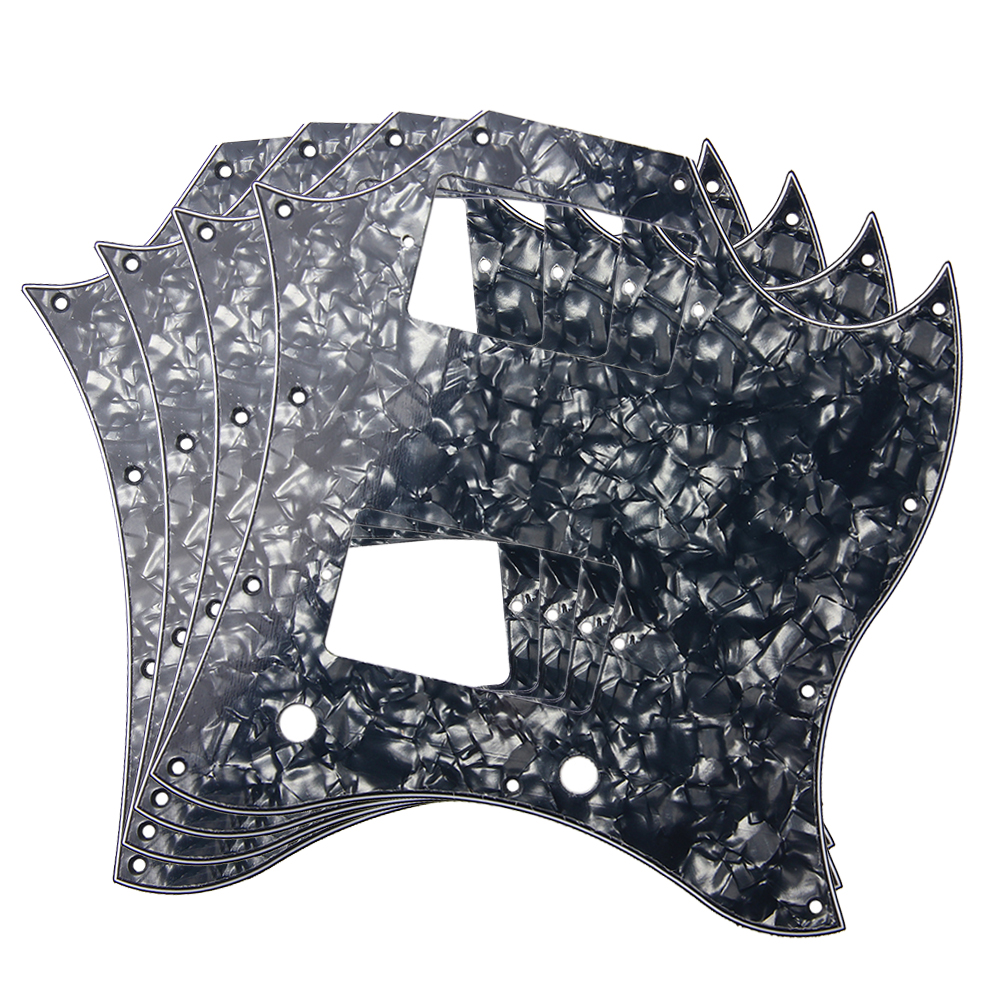 Guitar Pickguard Scratch Guard For SG Standard Full Face Zebra