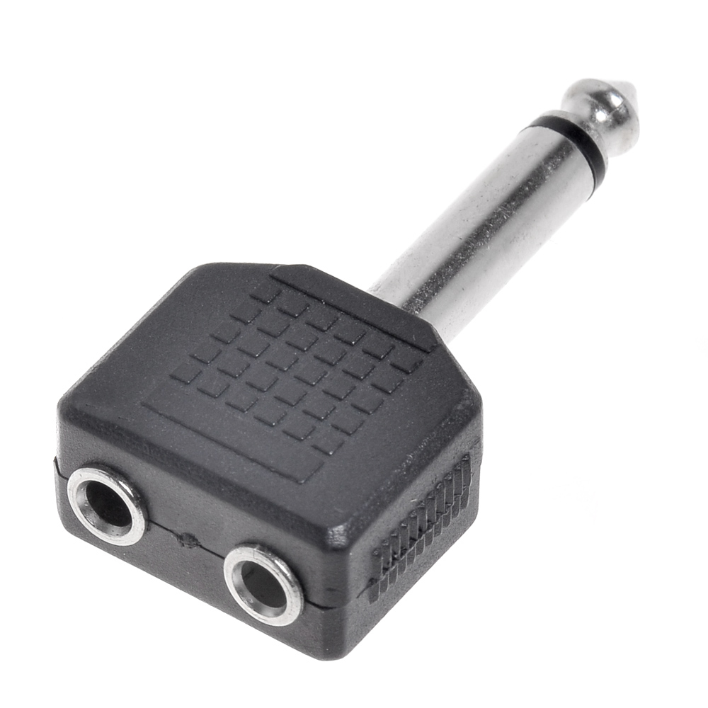 Adapter 6,35 Klinke mono # Speakon kompatibel Kupplung/ Buchse 2 x 1,5 mm² 