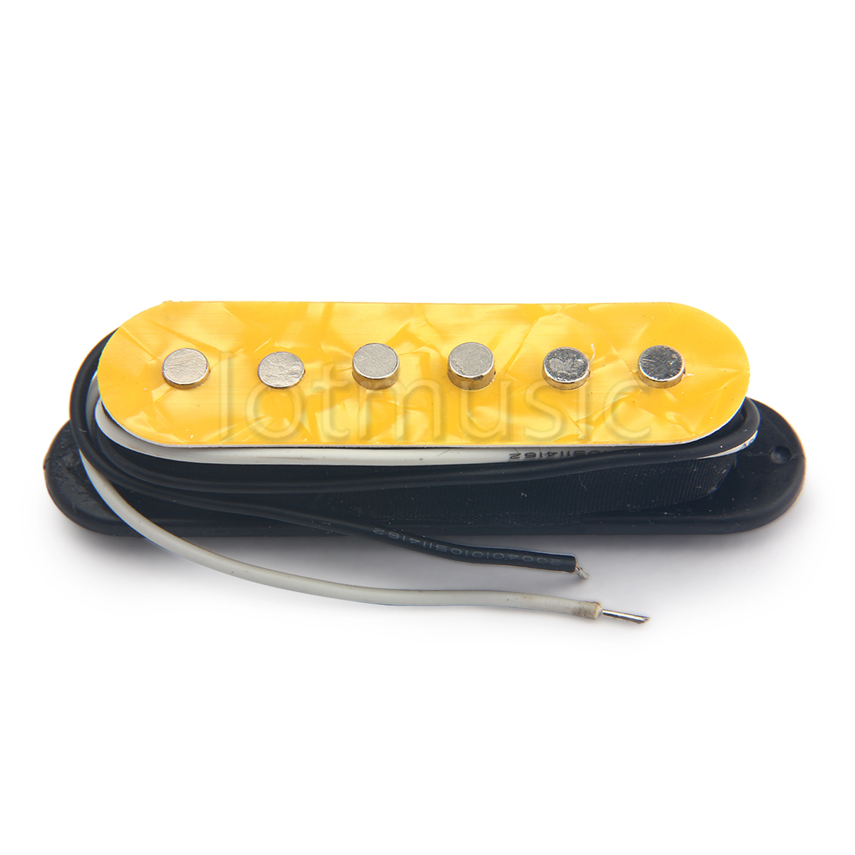 Yellow Pearlolid Electric Guitar Neck Pickup Single Coil_Guitar Pickup_kmise miaoyin Yellow Pearlolid Electric Guitar Neck Pickup Single Coil_Guitar Pickup_kmise miaoyin