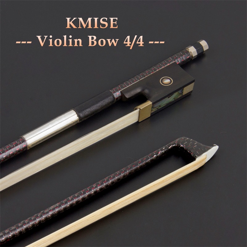 Advance Blue 4/4 Cello Bow Carbon FIber Ebony Frog Natural Horse Hair