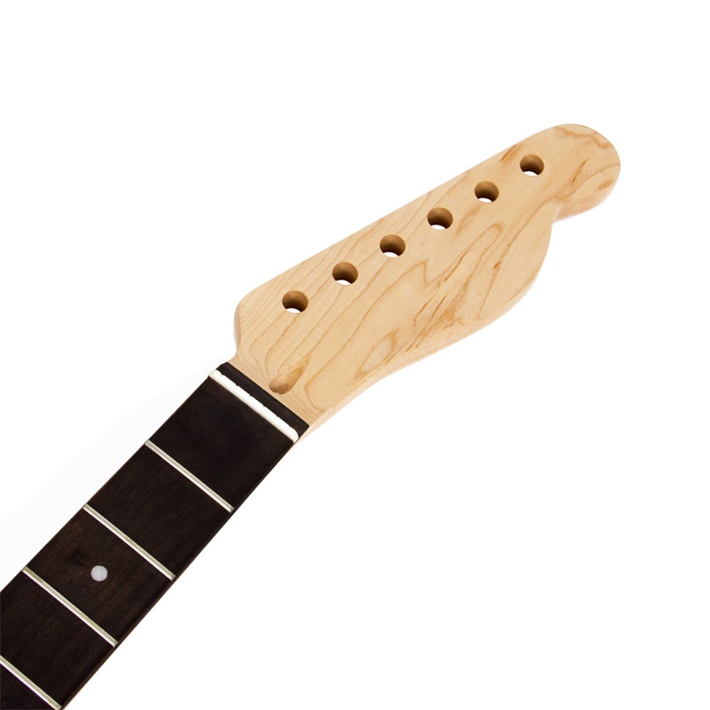 Kmise Electric Guitar Neck for Fender Tele Clear Satin Canada Maple 22