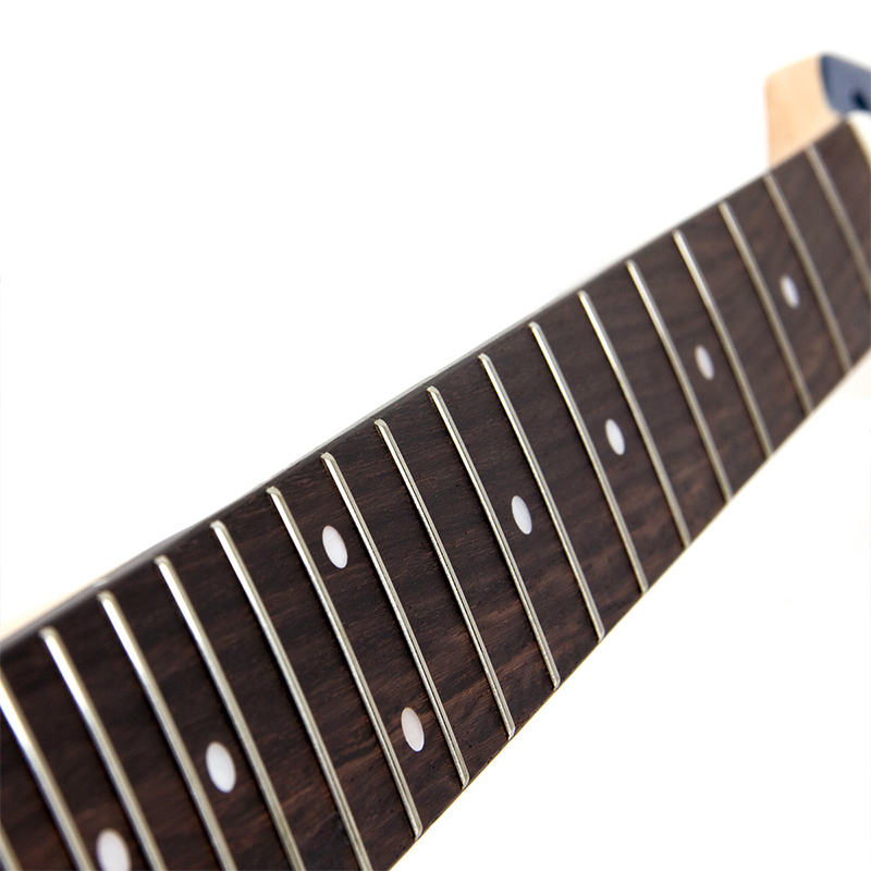 Kmise Electric Guitar Neck for Fender Start Clear Satin Canada Maple 22 Frets Dual Truss Rod