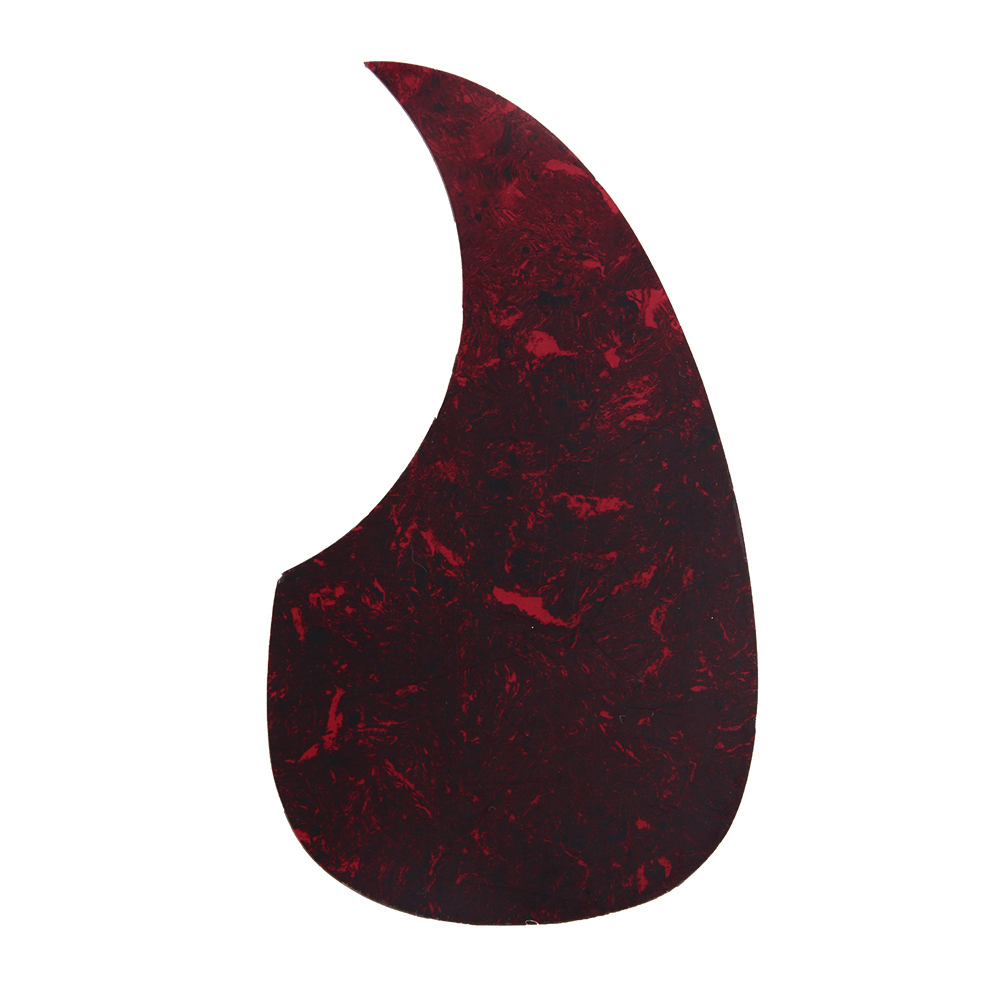 1pc Red Guitar Pickguard PVC for Acoustic Fender Strat Replacement