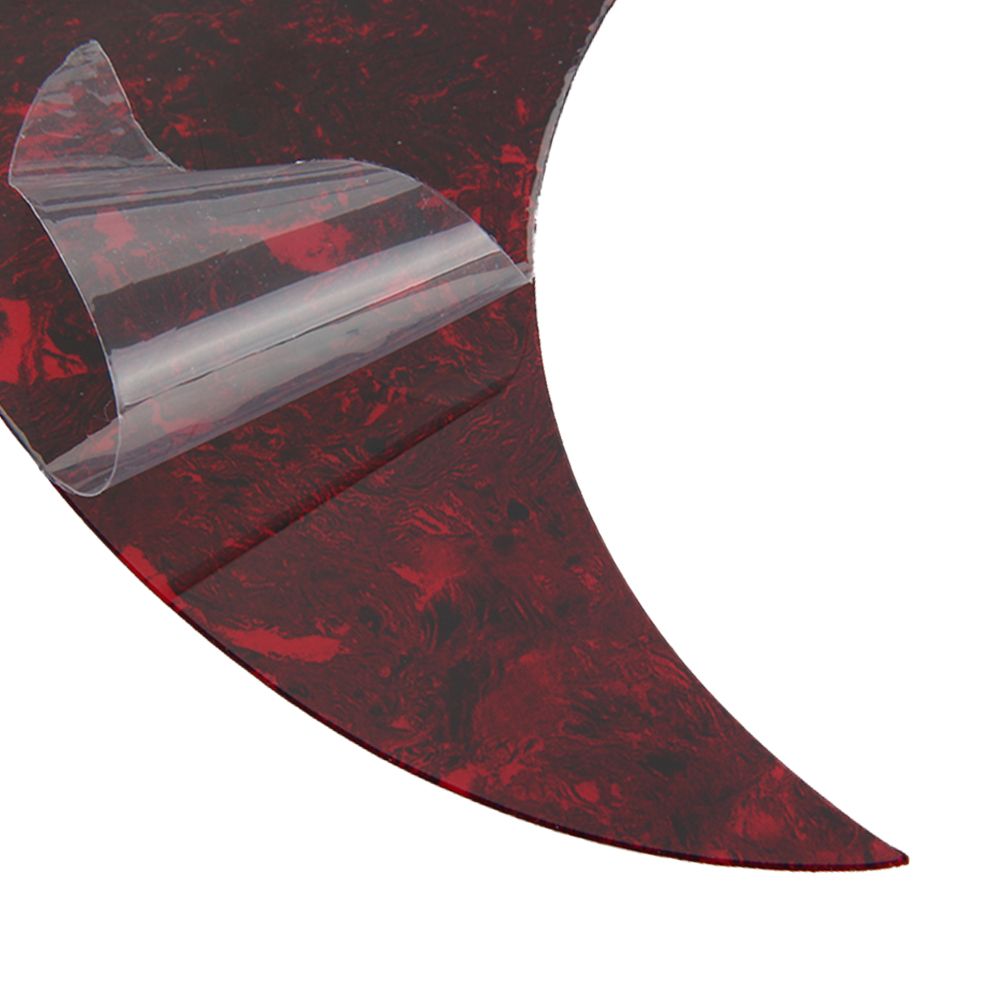 1pc Red Guitar Pickguard PVC for Acoustic Fender Strat Replacement