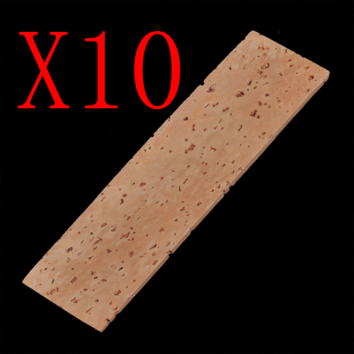 10pcs Natural Neck Cork Sheet 2mm Bb Joint Cork