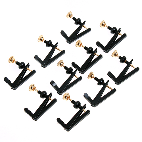 10pcs 1/41/2 Violin String Fine Adjuster Tuners Black Violin Violin