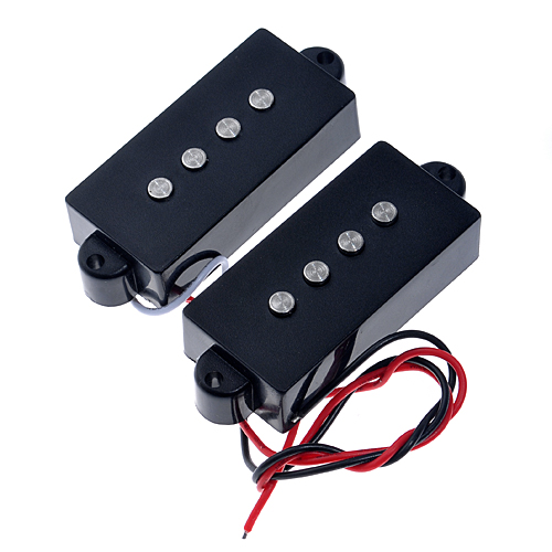 1set Belcat BP 40 Alnico P Bass Bridge Pickup Noiseless Black For 