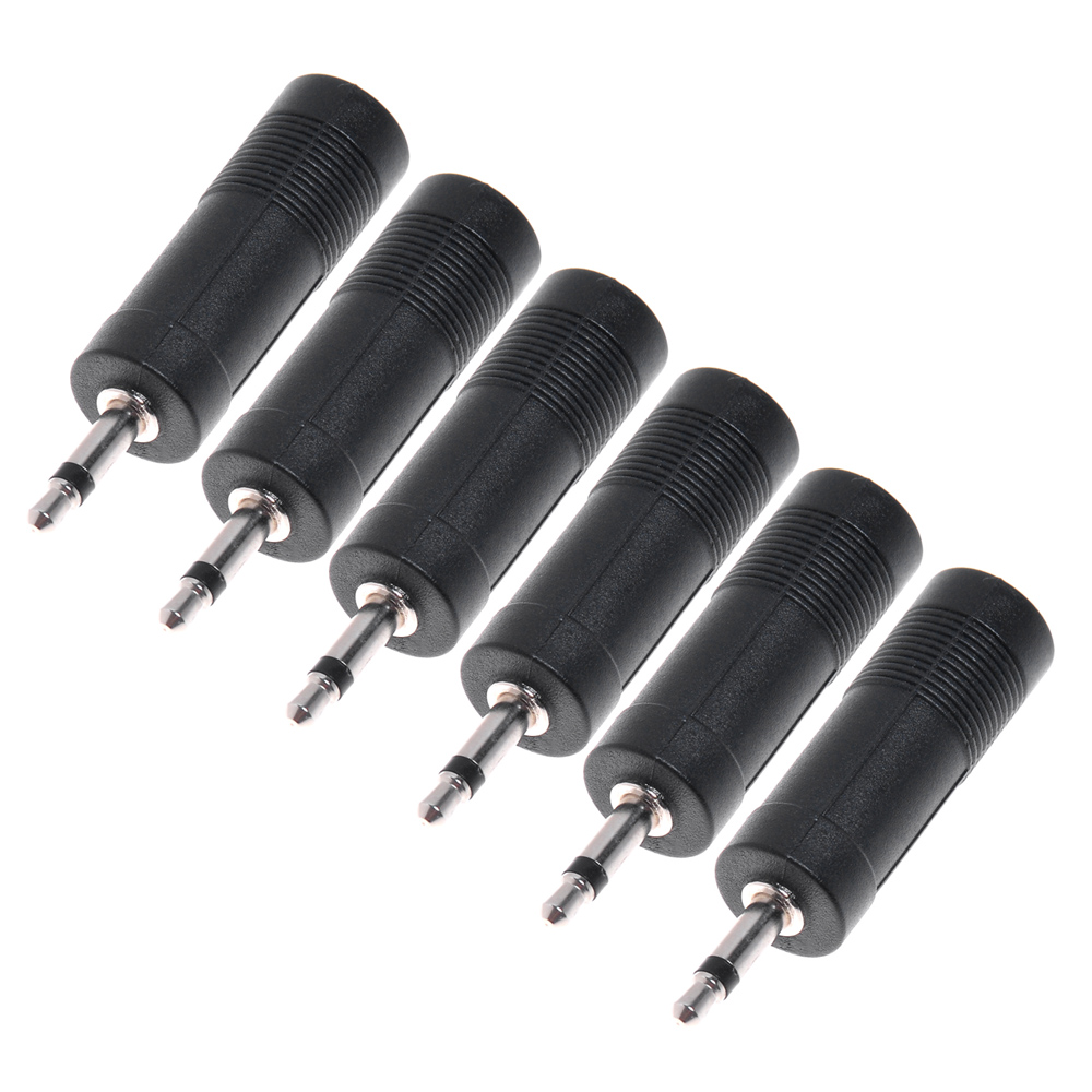 Konverter NEU 6,3-mm-Klinkenstecker auf 3,5-mm-Audio-Adapter 