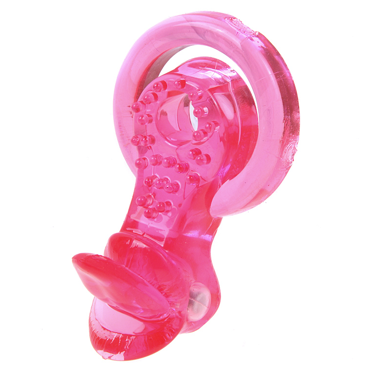 vibrating nipple pasties Rose Vibrating Nipple Clamps: BDSM Nipple Sex Toy main image 1
