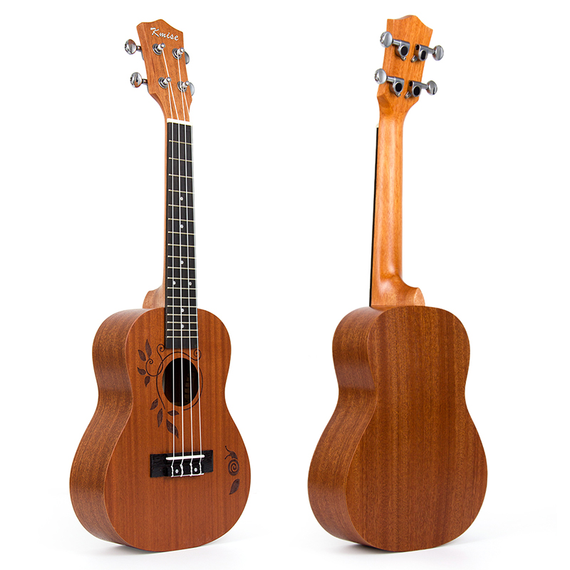 Kmise Concert Ukulele 23 inch 18 Frets Sapele Cl...