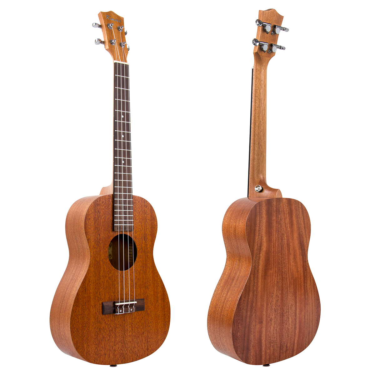 Kmise Baritone Ukulele Mahogany 30 inch Dual Tru...